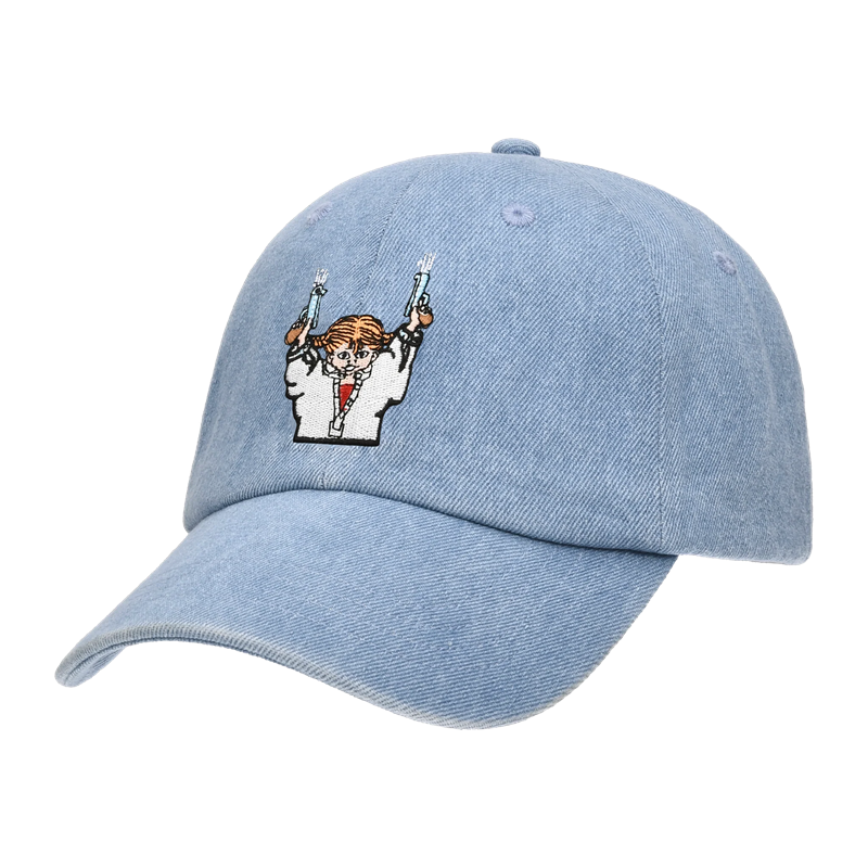 Pippi och smäll denimkeps