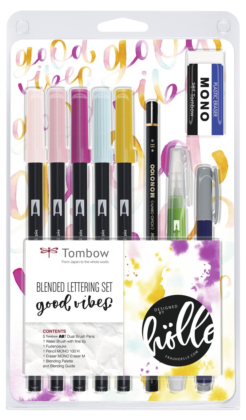 Tombow Blended Lettering set "Good Vibes"