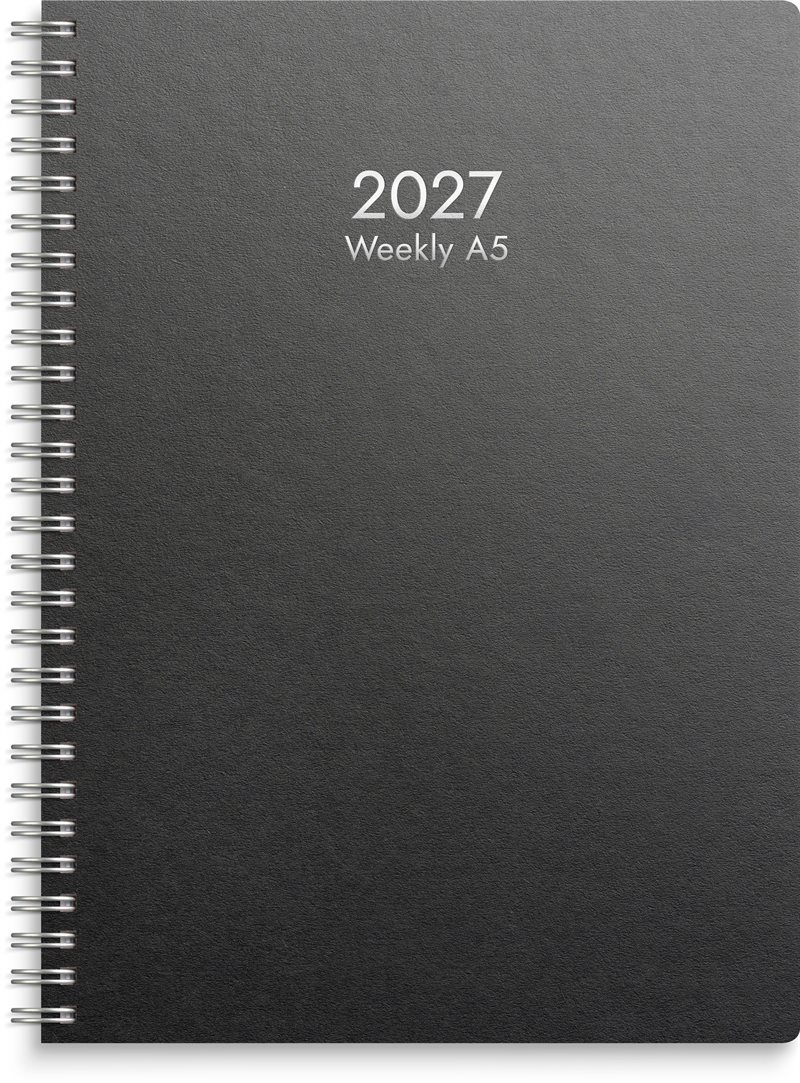 Kalender 2027 Weekly A5 refill