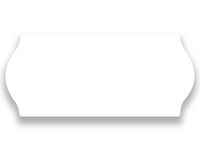 Prisetikett 26x12mm G1 vit 9000/FP