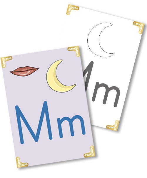 Guldklassen Väggalfabet