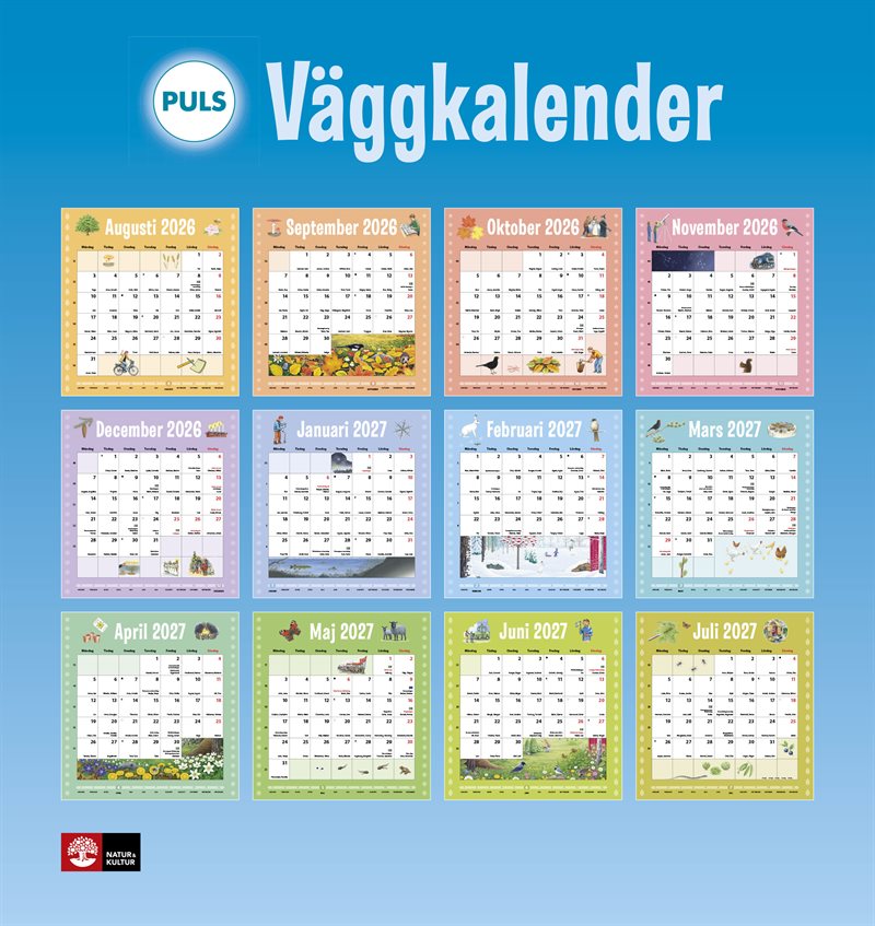 PULS Väggkalender