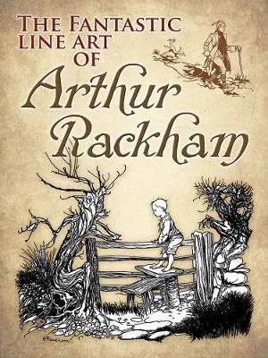 Fantastic line art of arthur rackham