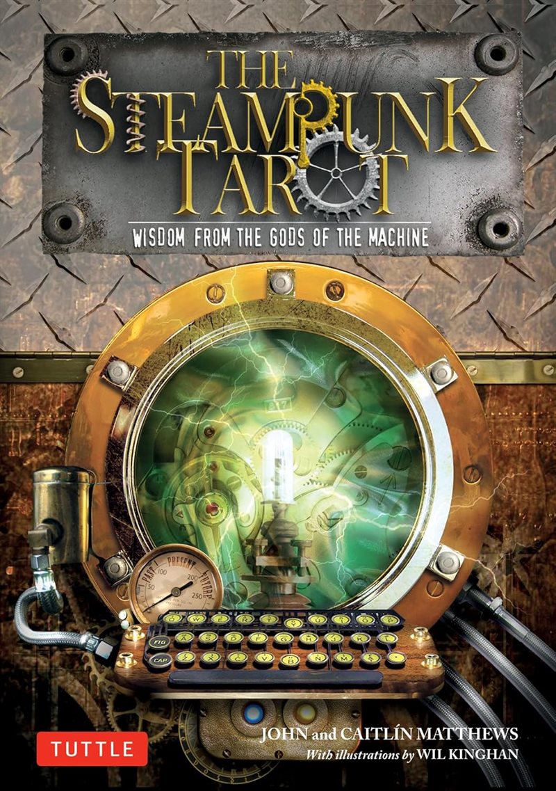STEAMPUNK TAROT: Wisdom From The Gods Of The Machine (78-card deck & book)