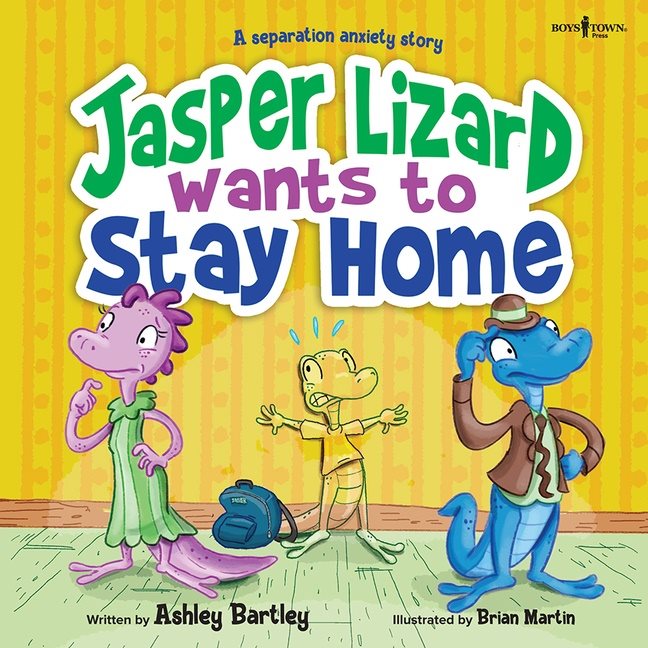 Jasper The Lizard Wants To Stay Home