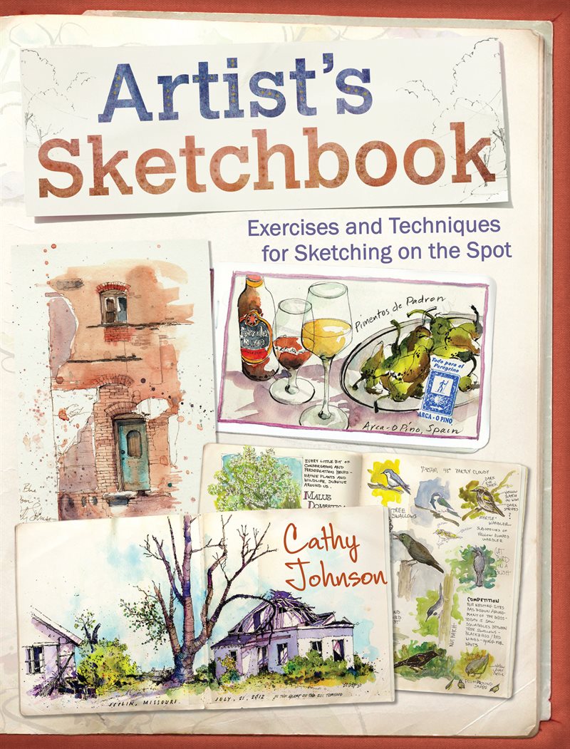 Artists sketchbook - exercises and techniques for sketching on the spot