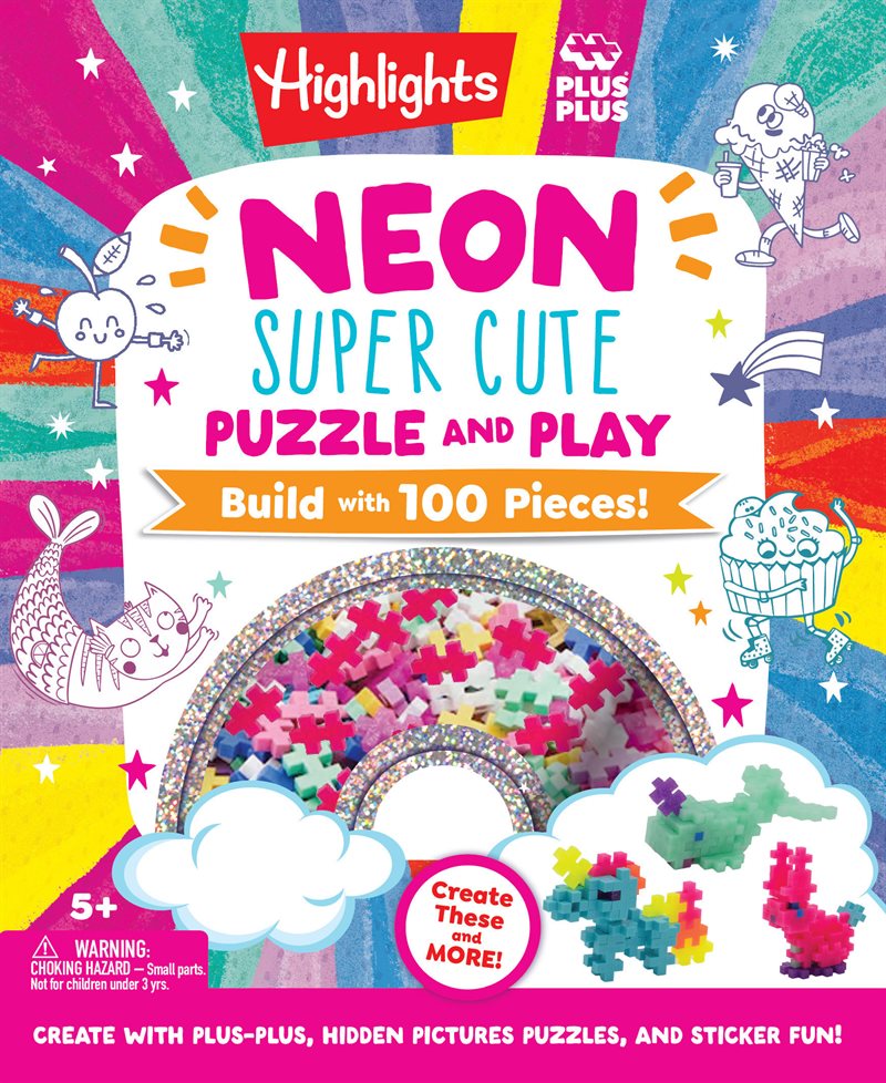 Neon Super Cute Puzzle and Play