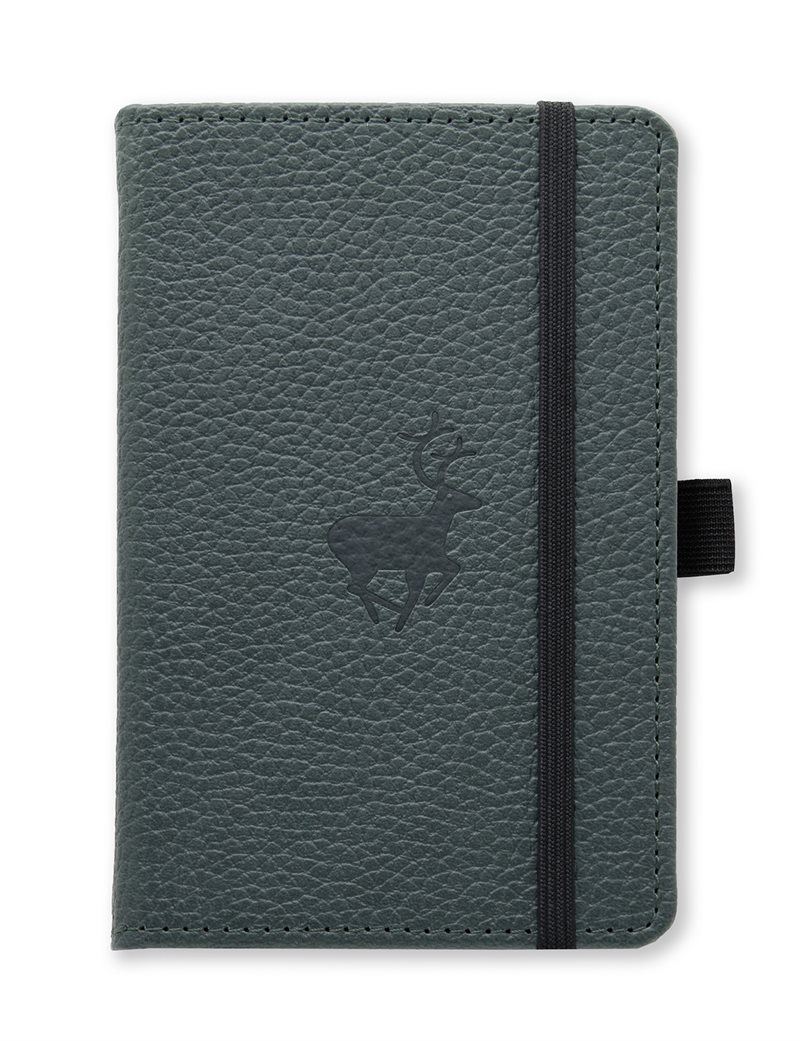 Dingbats* Wildlife A6 Pocket Lined - Green Deer Notebook