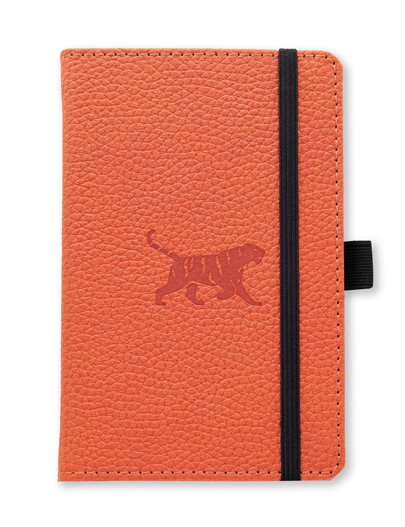 Dingbats* Wildlife A6 Pocket Plain - Orange Tiger Notebook