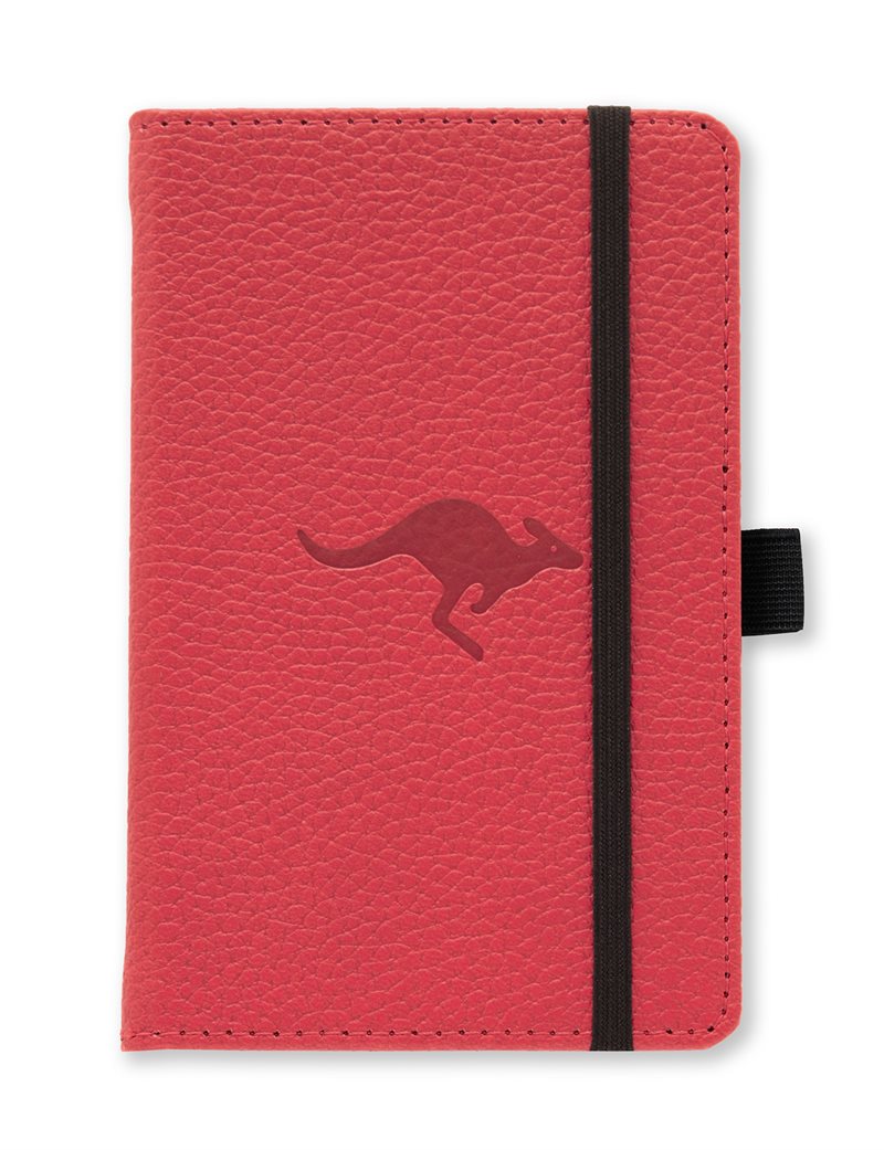 Dingbats* Wildlife A6 Pocket Graph - Red Kangaroo Notebook