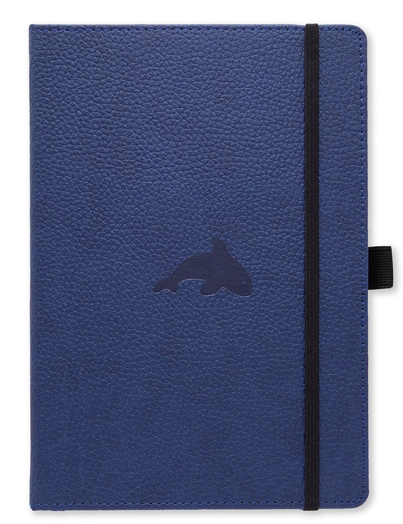 Dingbats* Wildlife A4+ Graph - Blue Whale Notebook