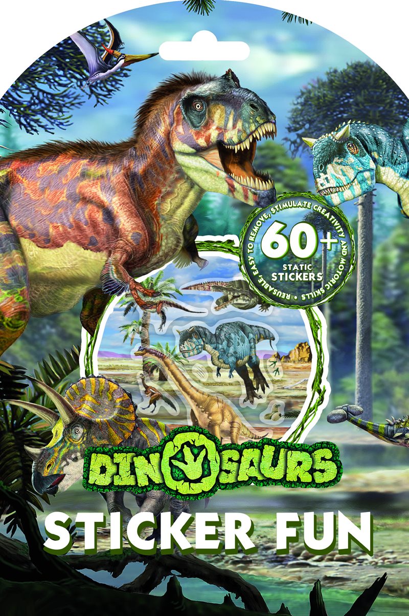 Dinosaurier - sticker fun