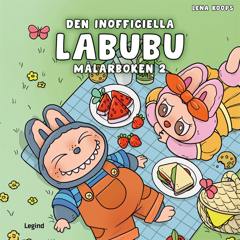 Den inofficiella Labubu målarboken 2