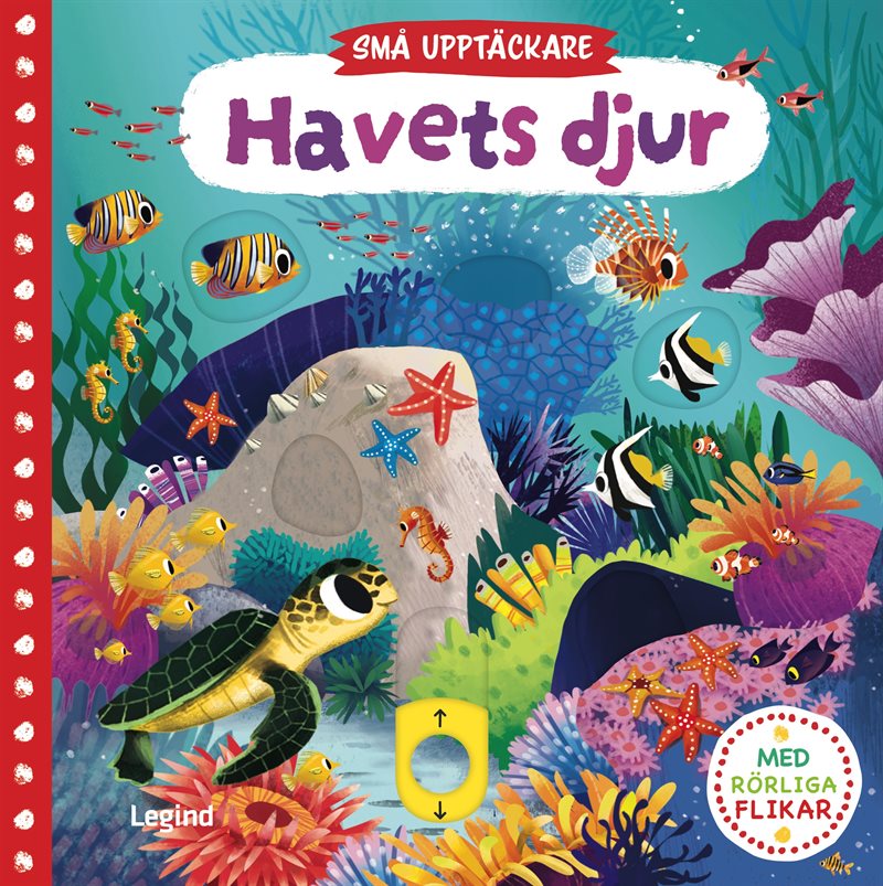 Havets djur - med rörliga flikar
