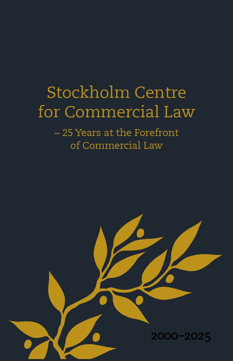 Stockholm Centre for Commercial Law – 25 Years at the Forefront of Commercial Law