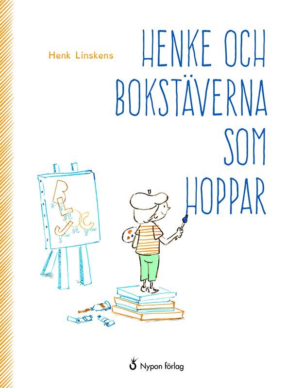 Henke och bokstäverna som hoppar