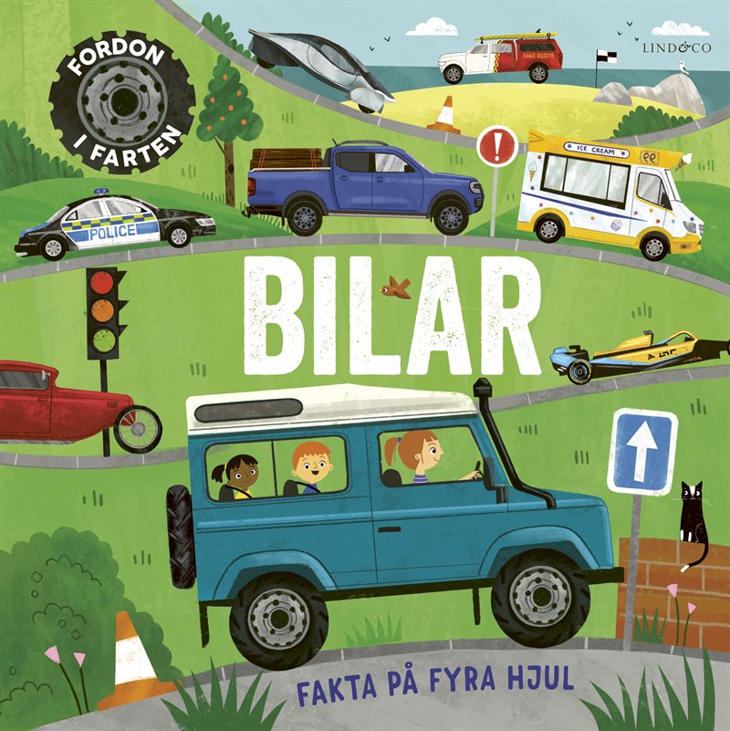 Fordon i farten - Bilar : fakta på fyra hjul