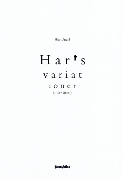 Hartsvariationer (om våren)