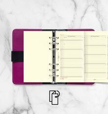 Filofax Personal Refill 2027 Årsplan