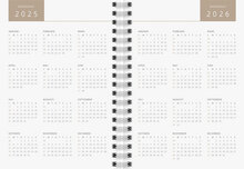 A6 Black Marble 12 mån FSC