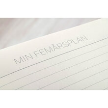 5-års dagbok A5 Paperstyle - Grön Kakhi