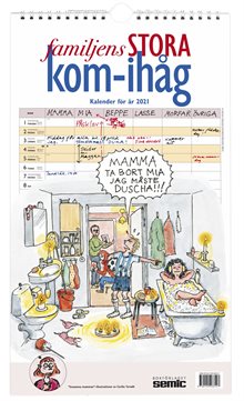 Familjens stora kom-ihåg-kalender 2021