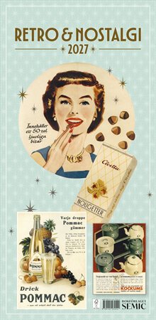 Retro & nostalgi 2027 : Väggkalender
